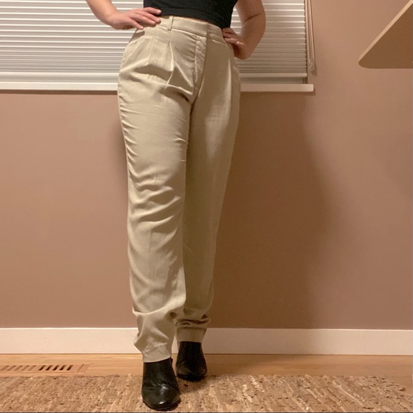 BABATON High Rise Pleated Peg Leg Pant (size 10) - Picture 1 of 7